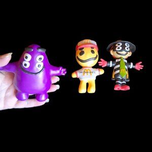 McD's x Cactus Plant Flea Mkt (CPFM) Happy Meal Grimace Hamburglar Cactus Buddy